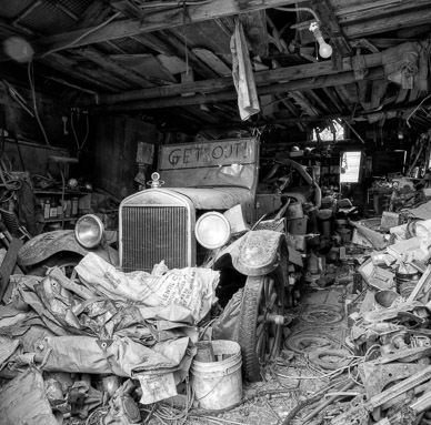 Shed junk near Garfield, The Palouse, Washington