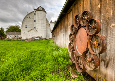 Artifacts at Dahmen Barn in Uniontown, The Palouse, Washington