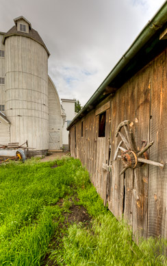 Artifacts at Dahmen Barn in Uniontown, The Palouse, Washington