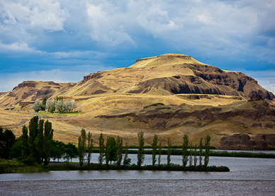 Lyons Ferry crossing over Snake River