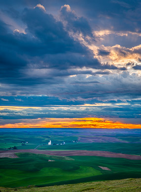 Sunset from Steptoe Butte