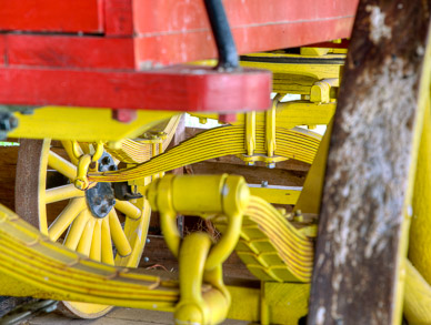 Restored wagon, between Palouse & Potlatch