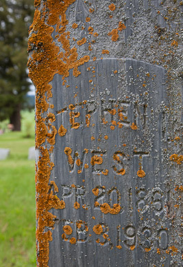 Freeze Cemetery north of Potlatch, Idaho