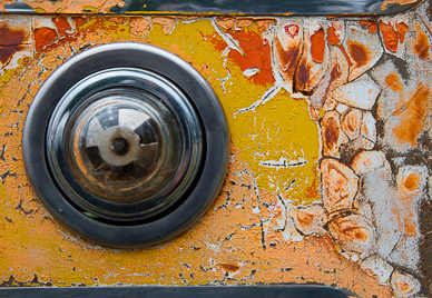 Farm gas pump detail outside Potlatch, The Palouse, Idaho