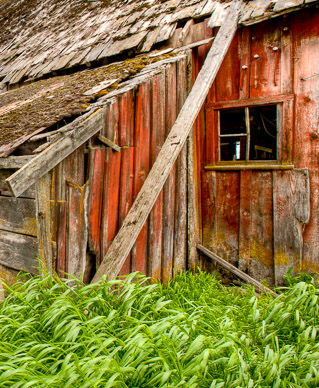 Barn outside Potlatch, The Palouse, Idaho