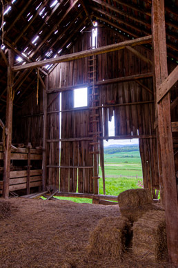 Barn outside Potlatch, The Palouse, Idaho