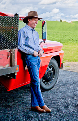 Rod, farmer near Steptoe Butte, The Palouse