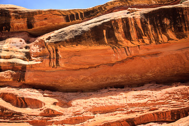 Todie Canyon alcove with many Ruins