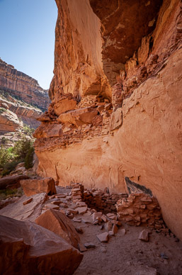 Pictographs at Green Mask Ruins, Shriek's Canyon