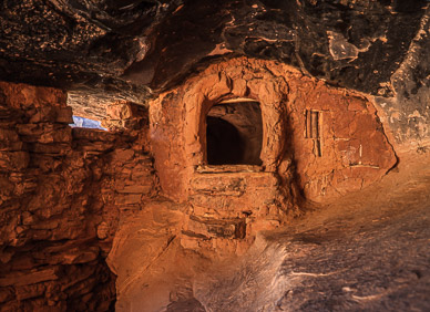 Jailhouse Ruins in Bullet Canyon