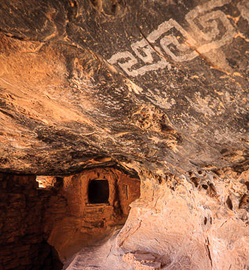 Jailhouse Ruins in Bullet Canyon