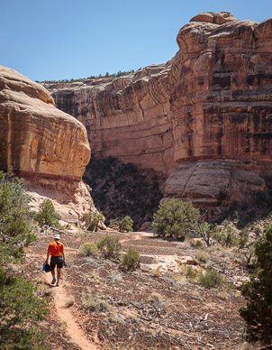Entrance to Perfect Kiva Canyon, Bullet Canyon