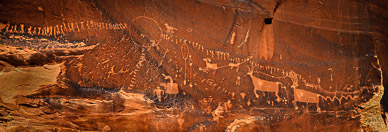 Procession Panel on The Comb