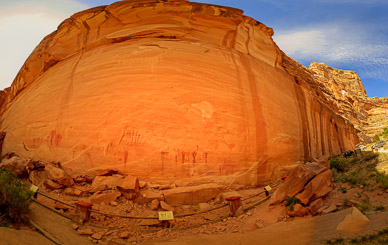 Buckhorn Wash Petroglyph Panel