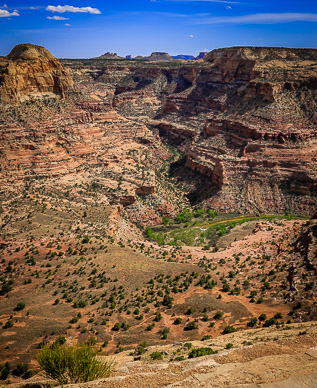 View from The Wedge into Little Grand Canyon
