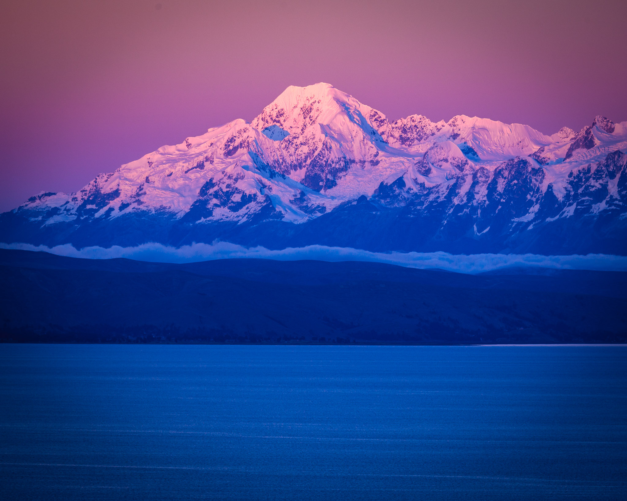 Our last sunset on Isla del Sol, Lake Titicaca