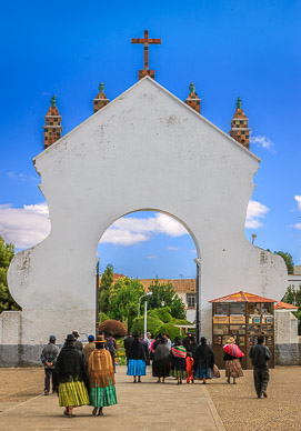 Copacabana's cathedral, Lake Titicaca