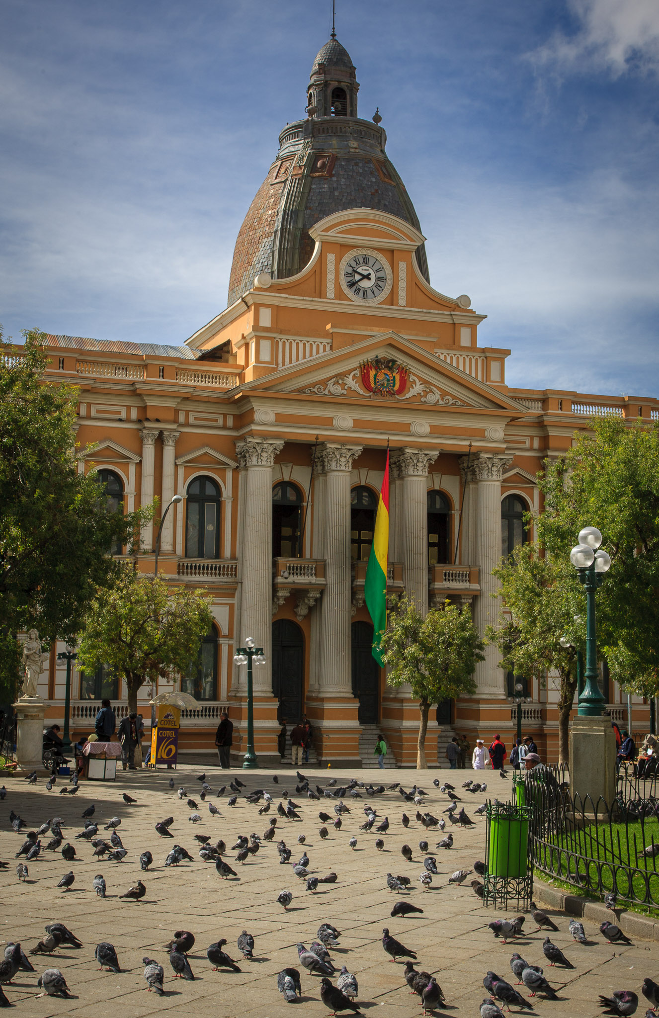 Parliament Building on Plaza Murillo