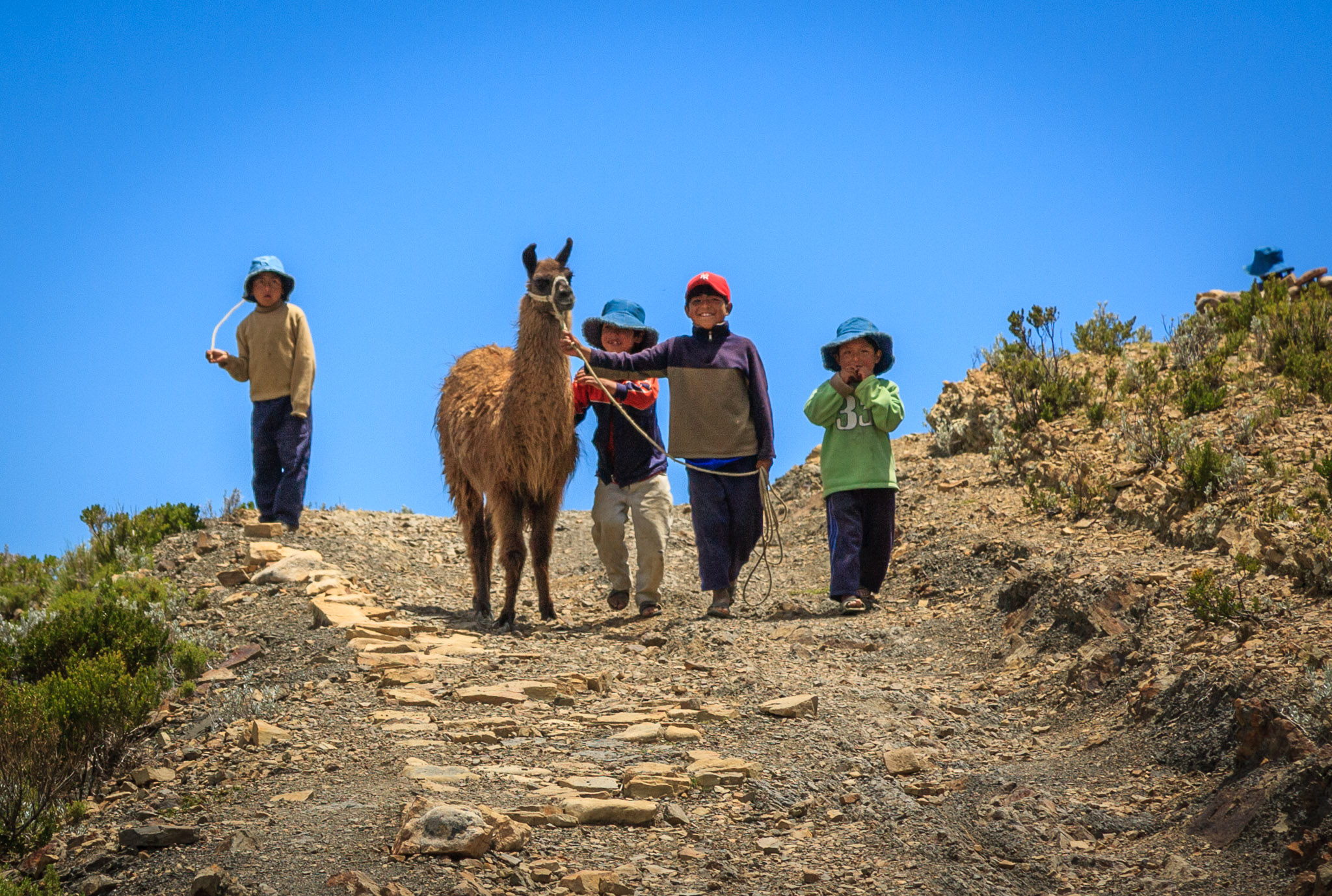 Locals, Isla del Sol