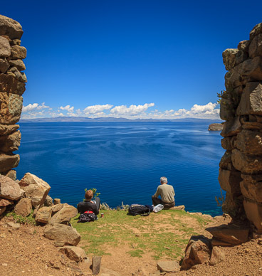 Lunch at Chincana, Isla del Sol