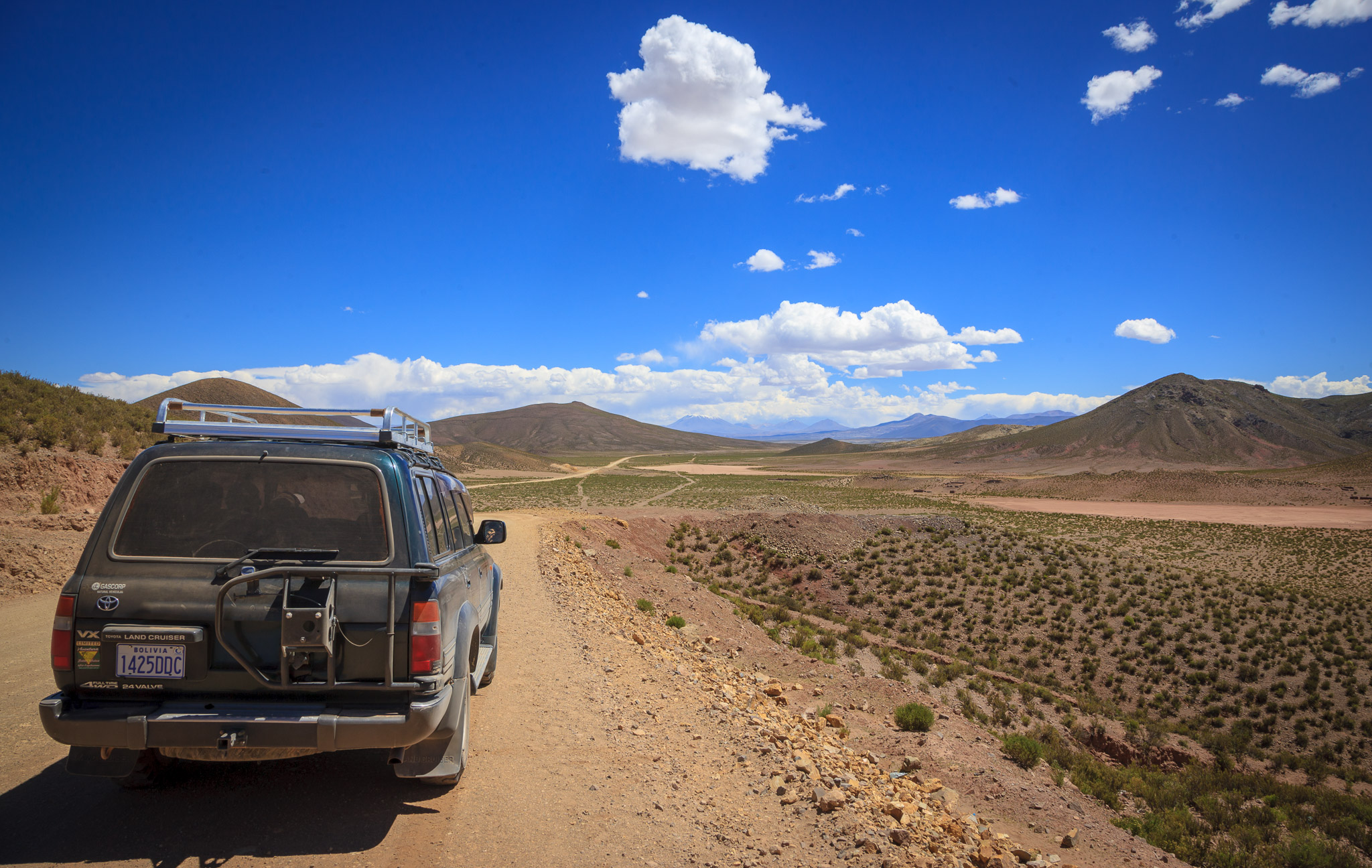 Heading out of Uyuni