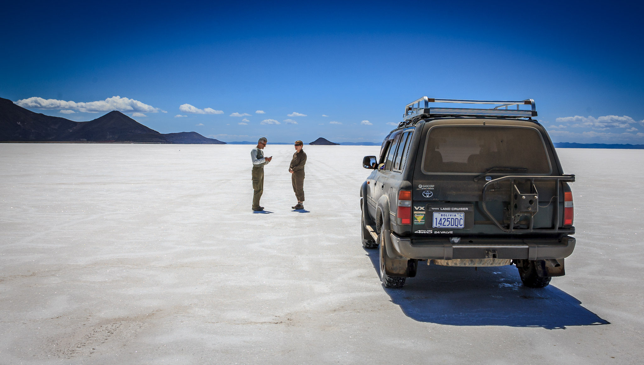 Salar de Uyuni, taking a break