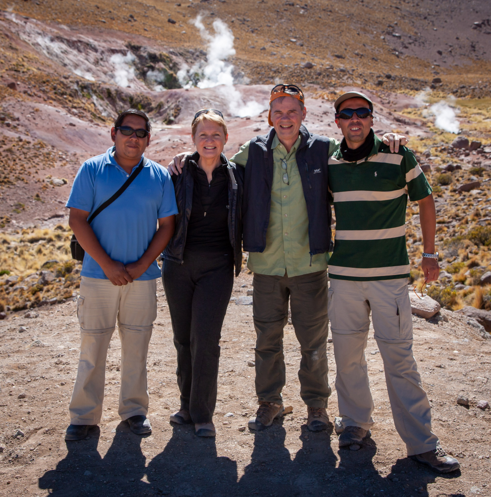 Eduardo, Martha, Rick, & Claudio