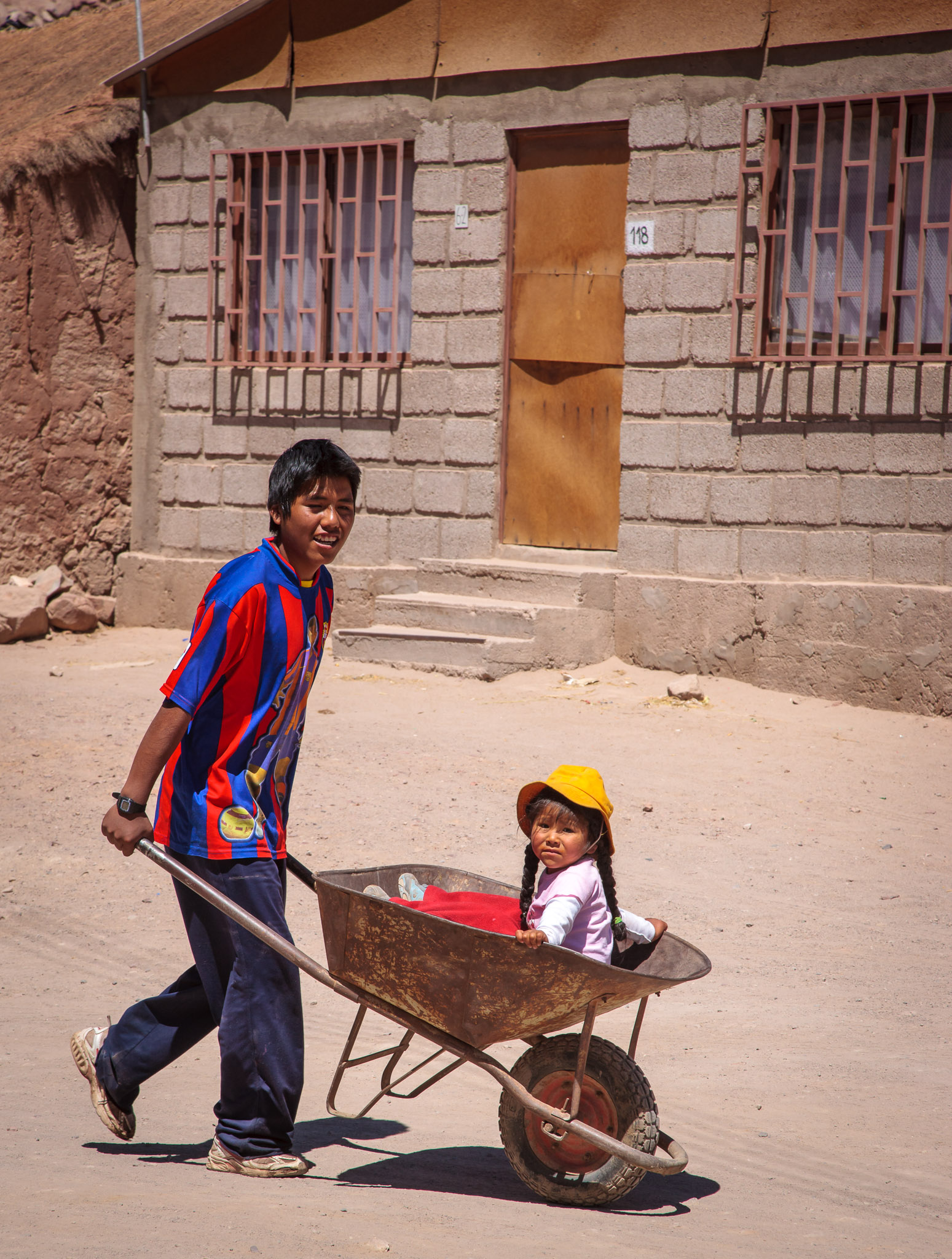 Children in Caspana