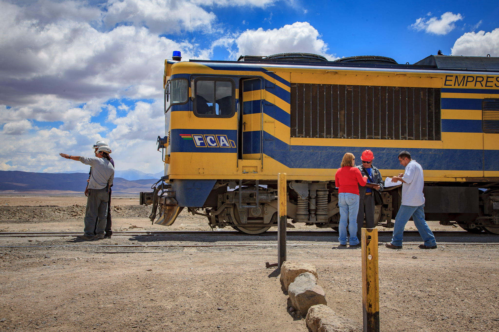 Handoff from Bolivians to Chileans