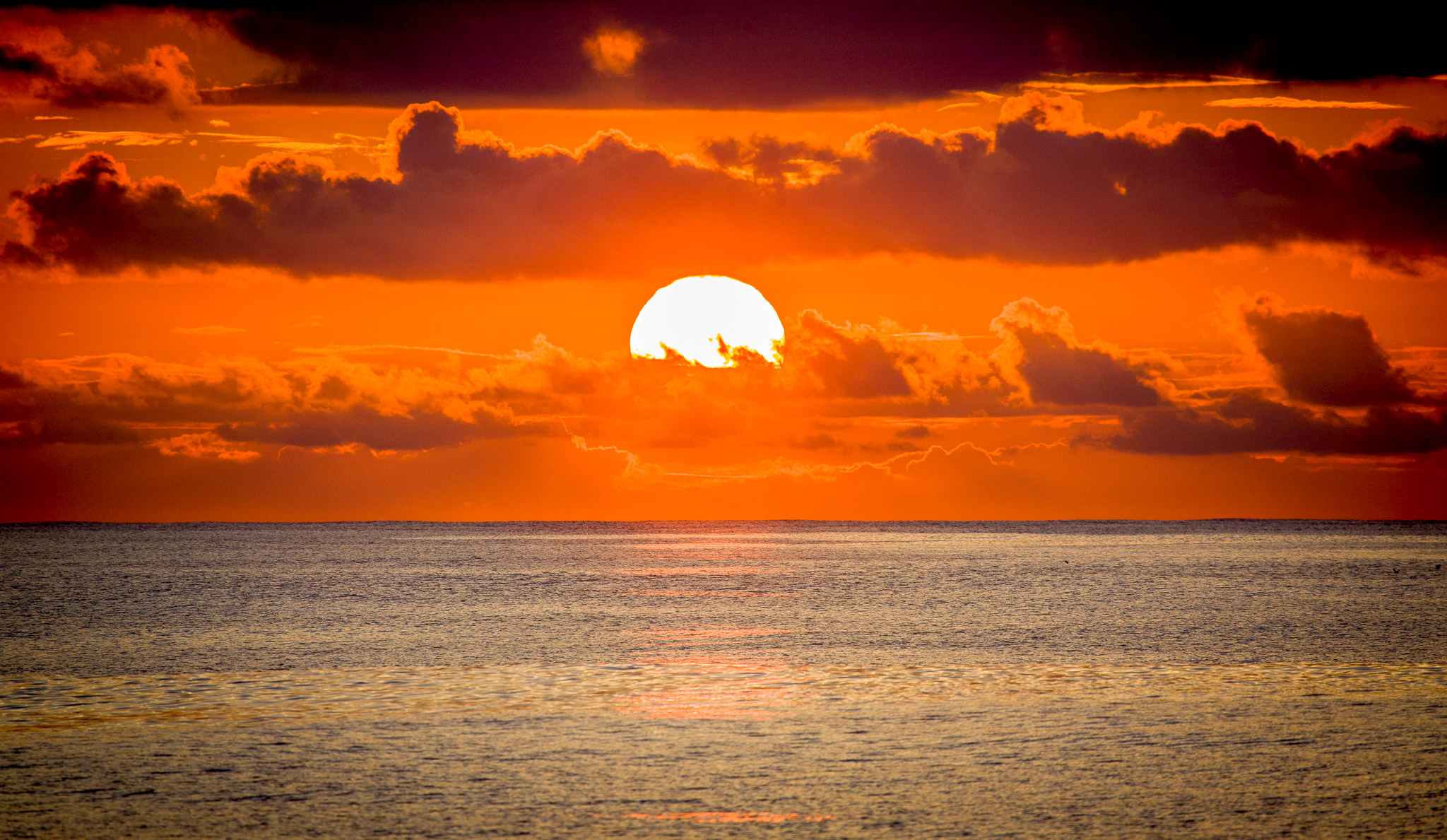 Our last Galapagos sunset :>(