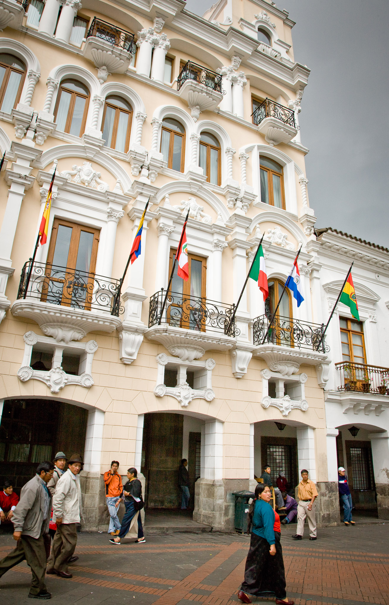 Our Quito hotel, Plaza Grande