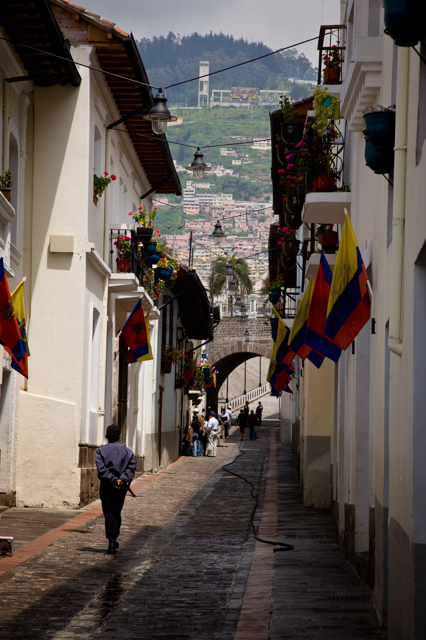 Quito street scene