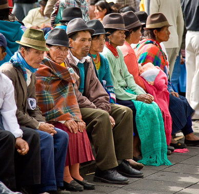 Street scene in Quito