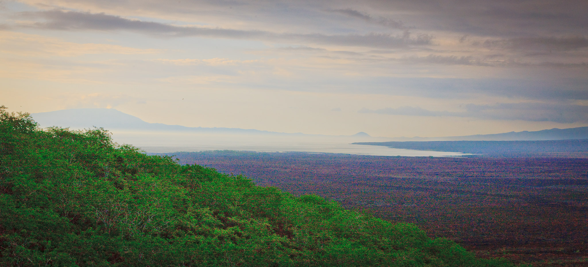 The view from Isla Isabella viewpoint