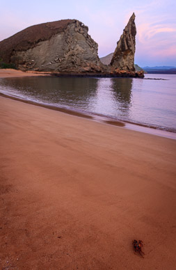 Pinnacle Rock in dawn light