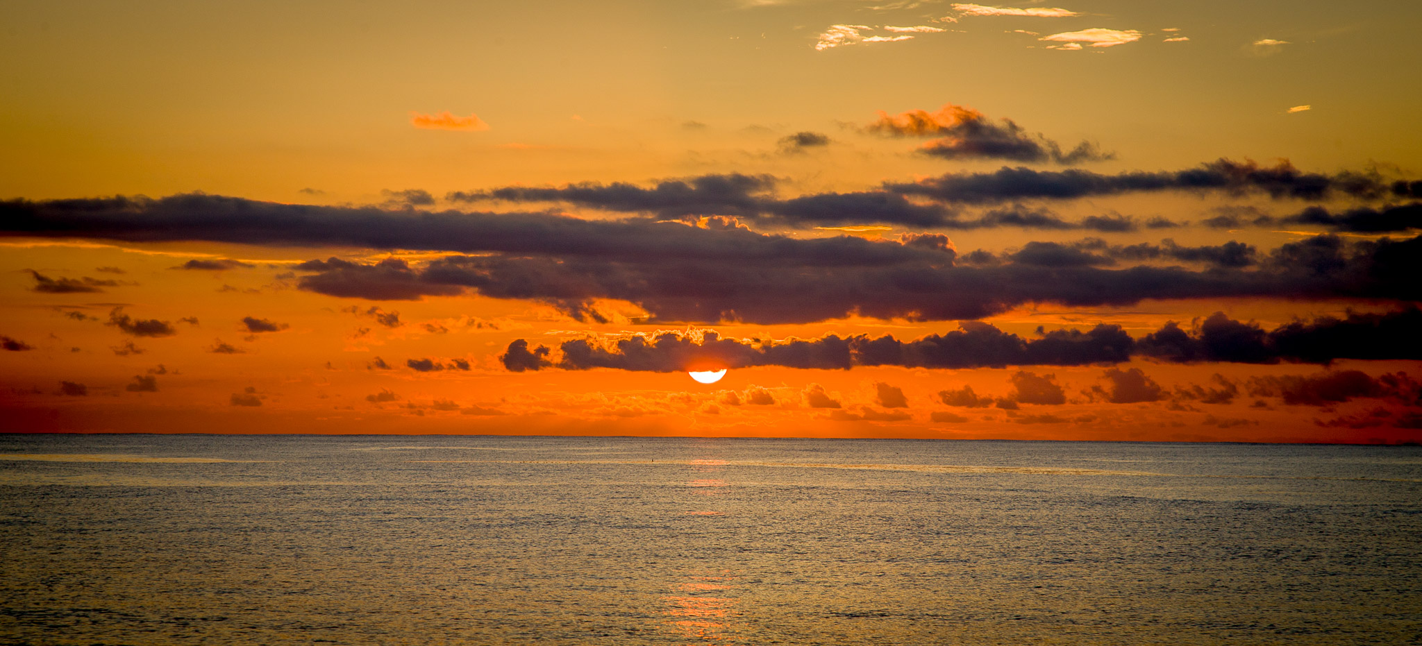 Our last Galapagos sunset :>(