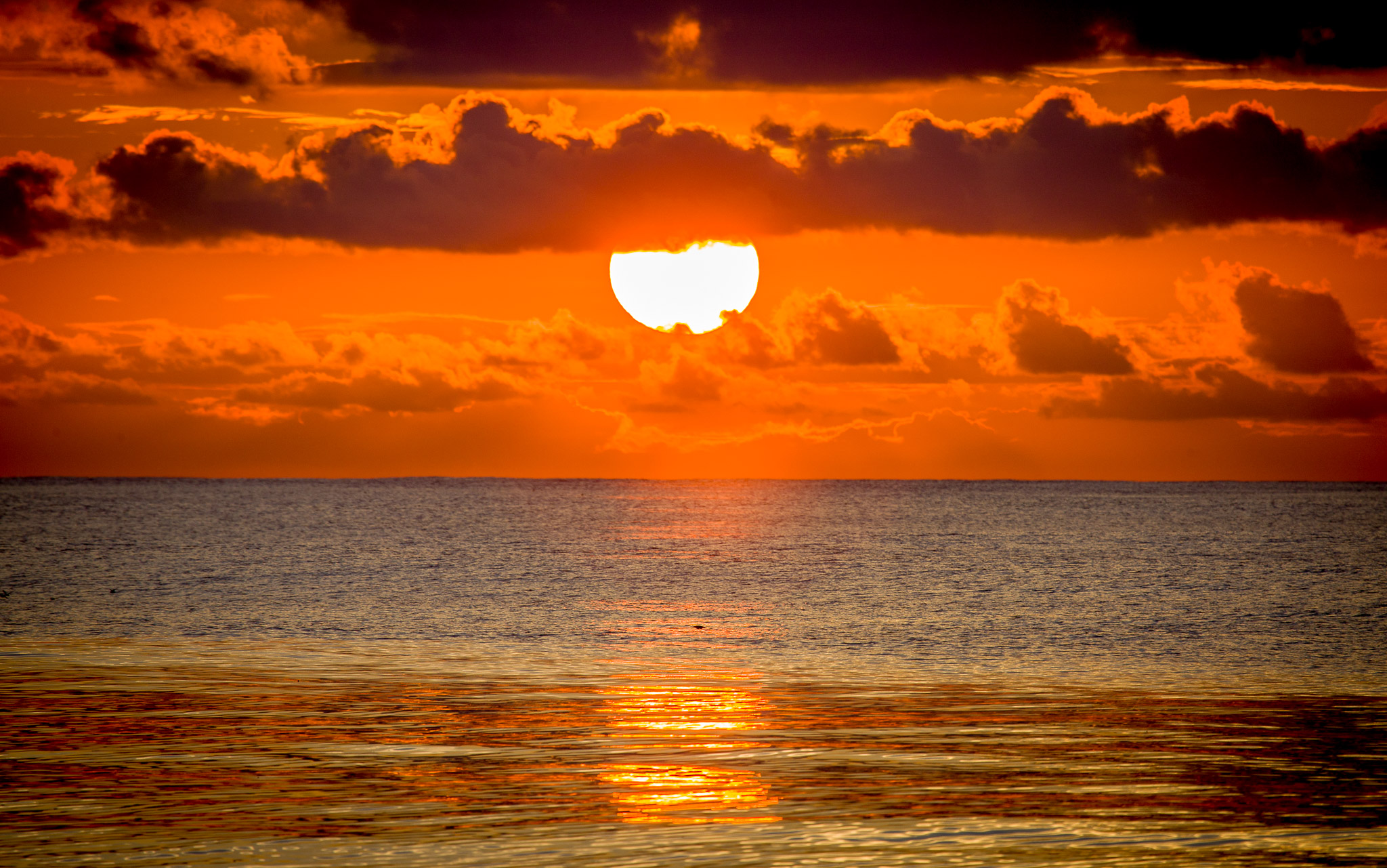 Our last Galapagos sunset :>(