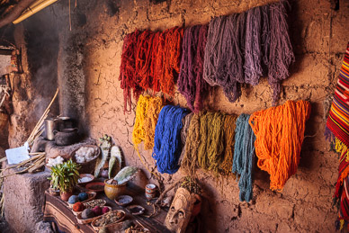 Textile market outside Cusco