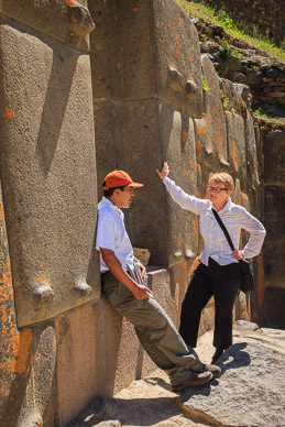 Ollantaytambo Inca wall