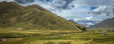 View from train between Cusco & Puno