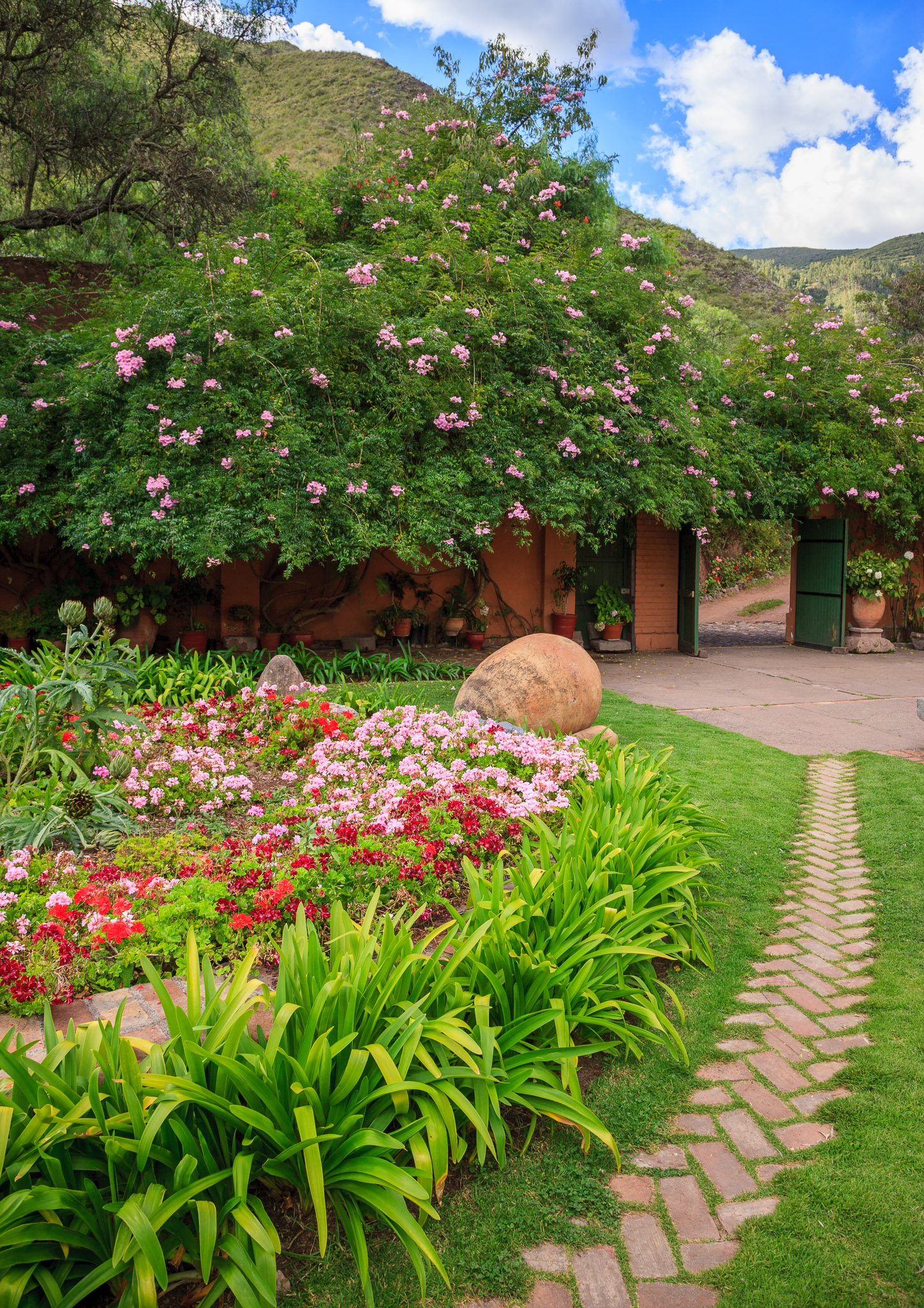 Garden in Pisaq ranchero