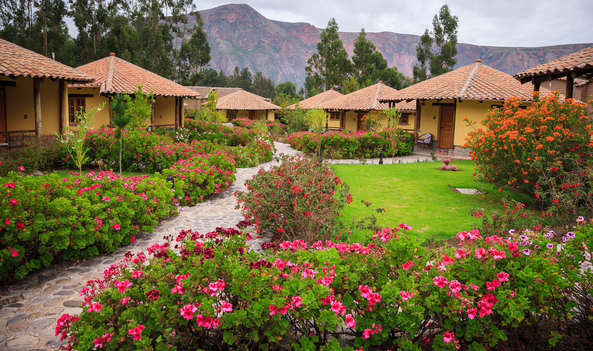 Gardens at Hotel Sol y Luna, Pisaq