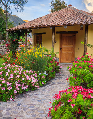 Gardens at Hotel Sol y Luna, Pisaq