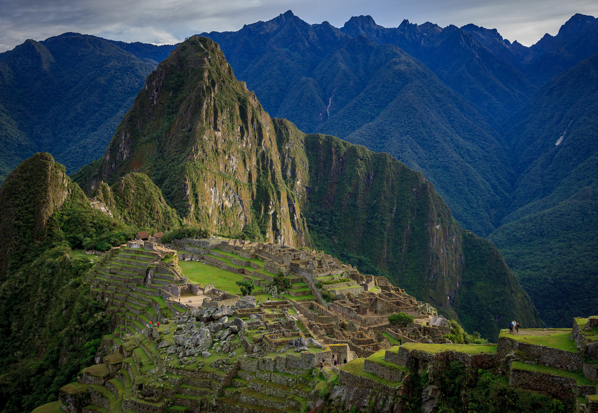 View from Inca Bridge trail