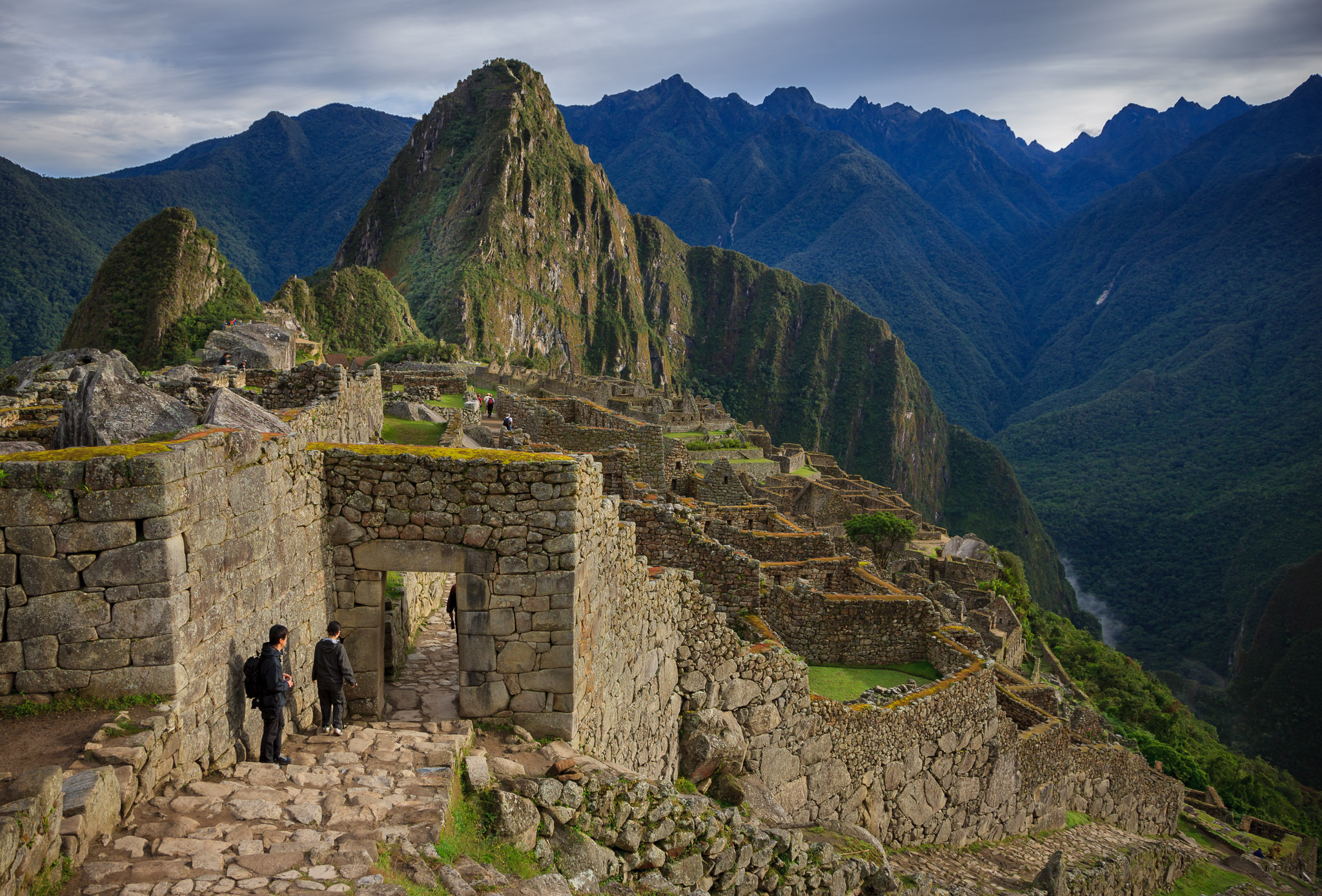 Entrance to Machu Picchu's royal sector
