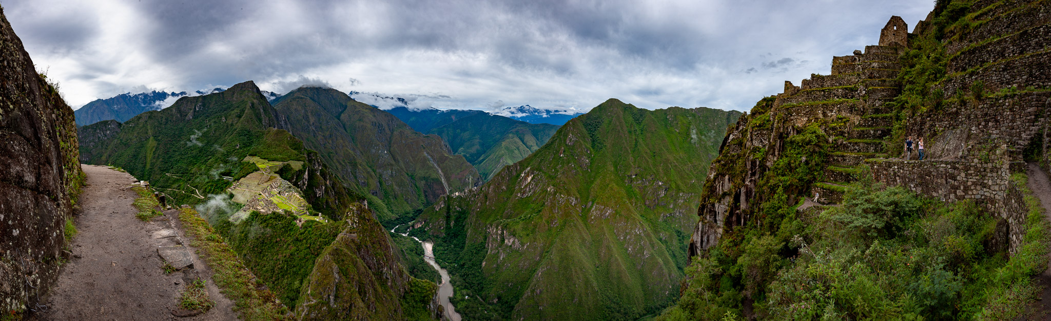 View from from Wayna Picchu