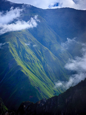 Hills around Machu Picchu
