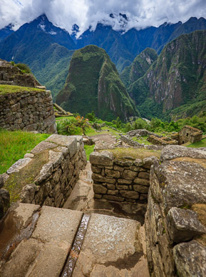 Elaborate water "plumbing"