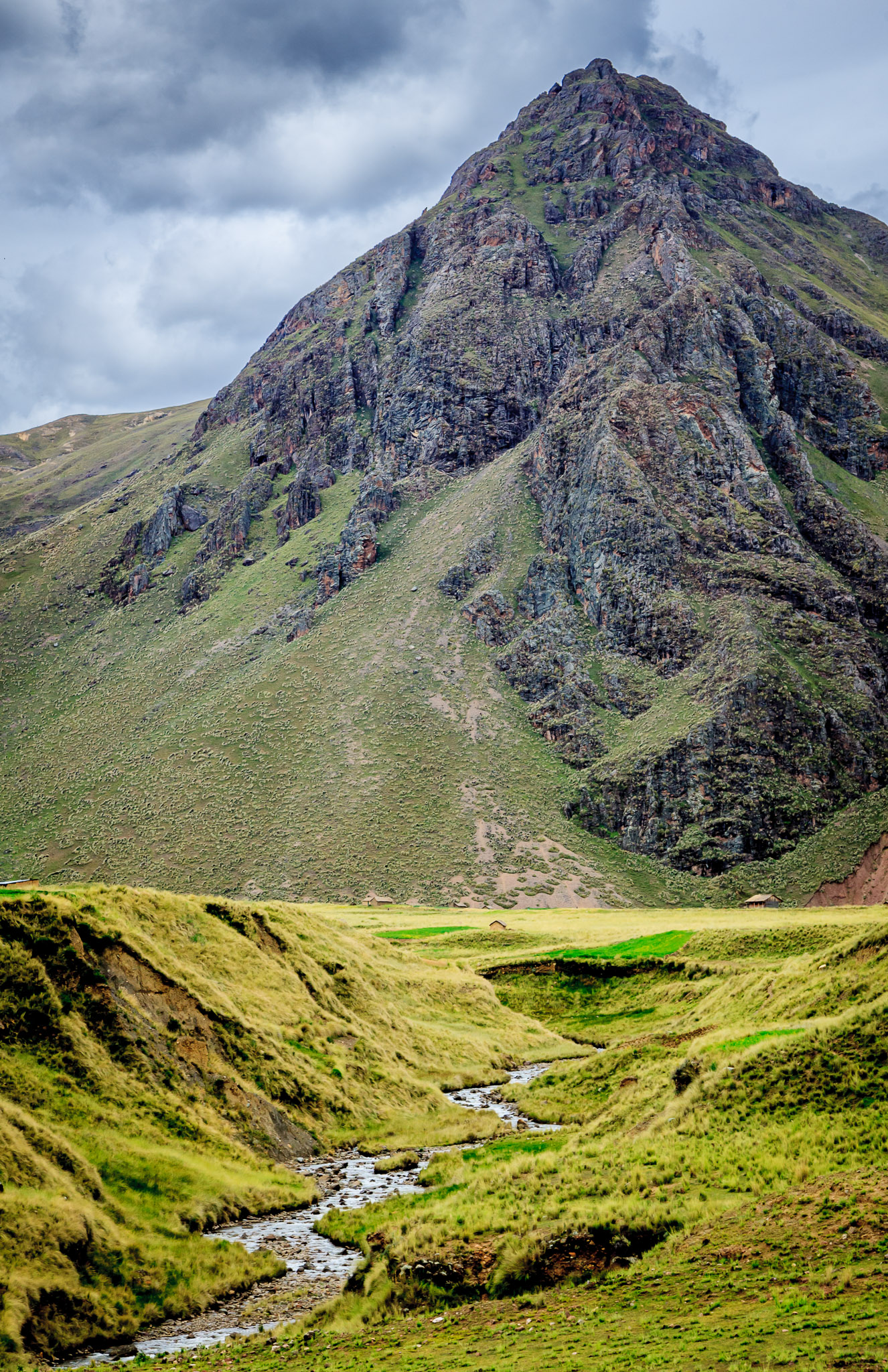 View from train between Cusco & Puno