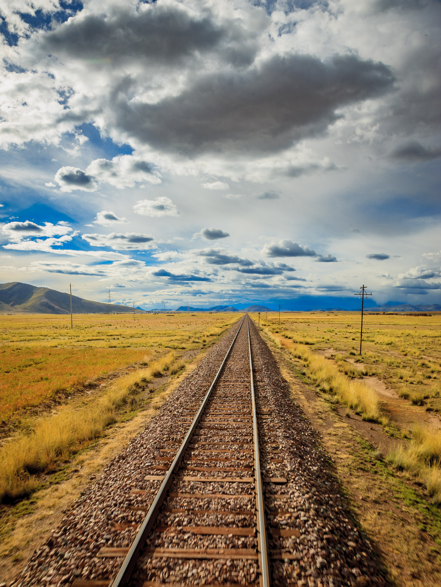 View from train between Cusco & Puno